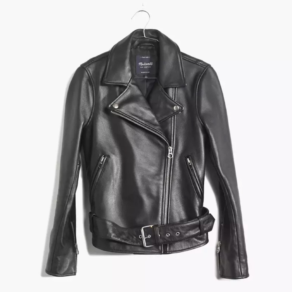 Madewell Ultimate Leather Motorcycle Jacket